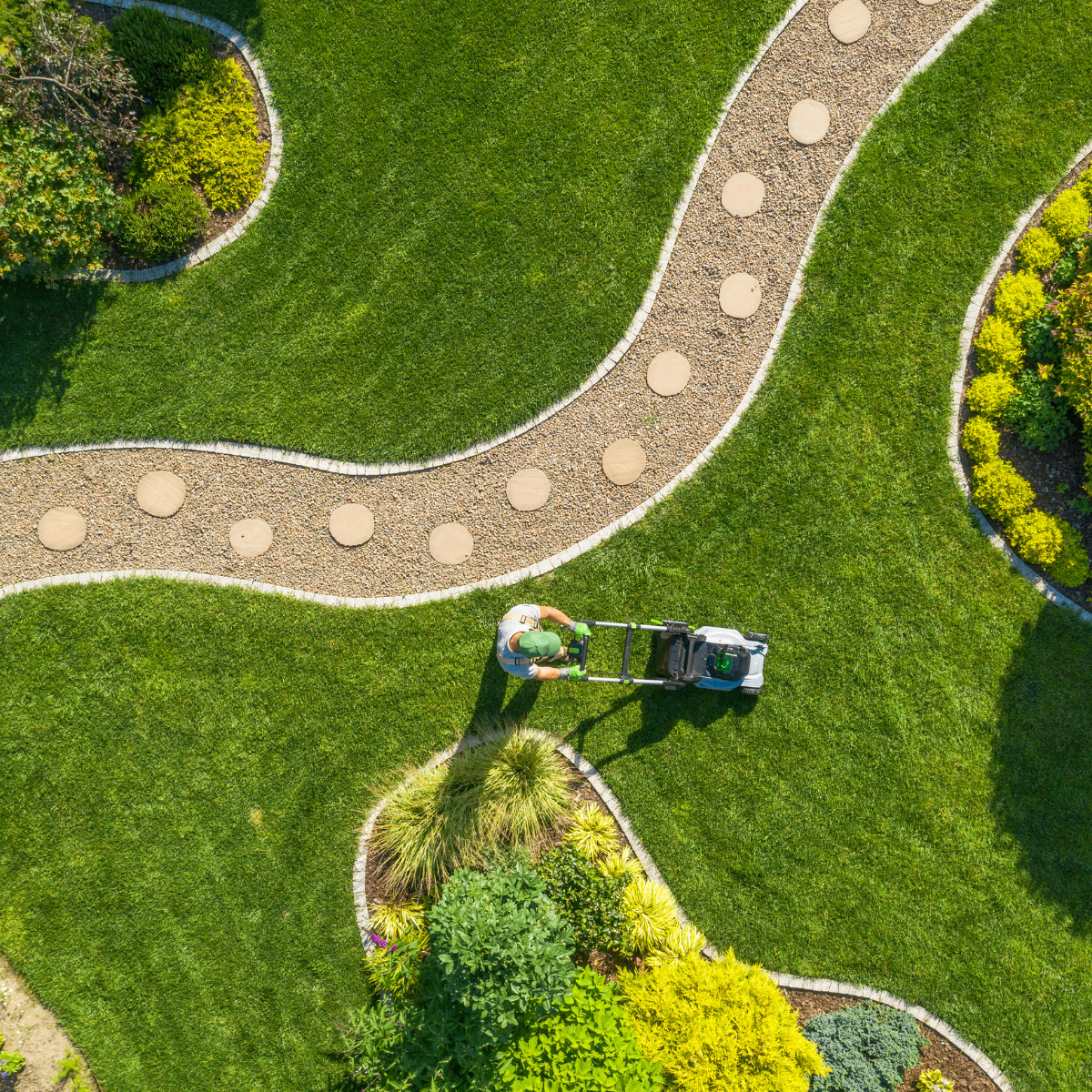 Gepflegter Garten
